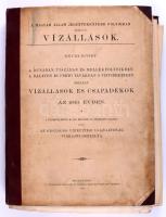 A Magyar Állam jelentékenyebb folyóiban észlelt vízállások. XXVIII. köt. A Dunában, Tiszában és mell...