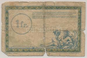 Németország / Saar-vidék / Francia megszállás 1923. 1Fr T:G
Germany / Saar Protectorate / French oc...