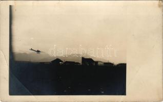 Katonai repülőgép / WWI K.u.K. military, aircraft. photo (fa)