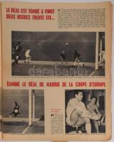 1959-1960 3 db az FC Barcelona magyar játékosaival kapcsolatos külföldi újság: Barca (a címlapon Kub...