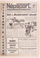 1986 A Népsport 1986-os mexikói labdarúgó-világbajnokságról tudósító számai egybekötve, félvászon-kö...
