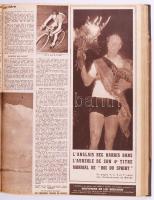 1954 A Miroir-Sprint c. francia nyelvű sportújság teljes évfolyama egybekötve, benne többek közt az ...