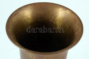 1950 Dózsa S. E. sport serleg, kopott, m: 20 cm