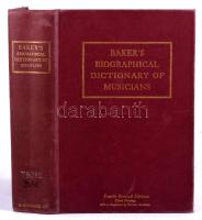Baker's Biographical Dictionary of Musicians. Fourth Edition. Revised and Enlarged. New York, 1...