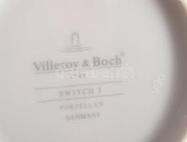 Villeroy &amp; Boch "Switch 3" négyszemélyes kávészervírozó készlet, tálca és 4 csésze...