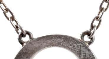 Jorma Laine (1930-2002): "Ice" nyaklánc. Ezüst (Ag), jelzett, nettó 38g