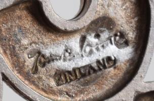 Jorma Laine (1930-2002): "Ice" nyaklánc. Ezüst (Ag), jelzett, nettó 38g