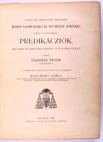 Pázmány Péter Pázmány Péter bíbornok, esztergomi érsek, Magyarország prímása összes munkái VI. kötet...