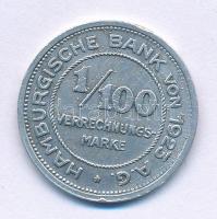 Németország / Weimari Köztársaság 1923. 1/100M Al T:XF Germany / Weimar Republic 1923. 1/100 Mark Al C:XF