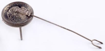 Ezüst (Ag) jelölő és asztaldísz, nettó 17g