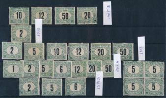 1905-1914 Zöldportó összeállítás (64.600)