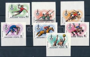 1980 Olimpia ívszéli vágott sor (4.500)