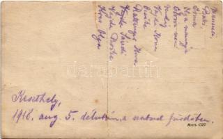 1918 Keszthely, fürdőzők. photo (EB)