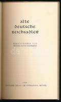 Alte Deutsche Reichsadler. Hrsg. Freerk Haye Hamkens. Brüssel, 1944., Deutscher Verlag: Die Osterlin...
