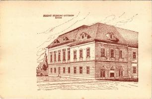 Eger, Szent Ferenc Otthon. Tervezte Wälder Gyula műegyetemi tanár. Építik Nagy Testvérek (EK)