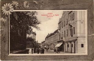Eger, Széchenyi utca, Agrár palota, üzletek. floral (b)