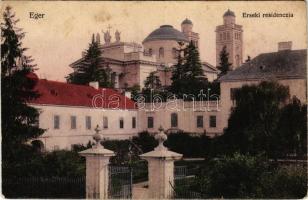 1913 Eger, Érseki rezidencia. Özv. Wahl Adolfné kiadása (fl)
