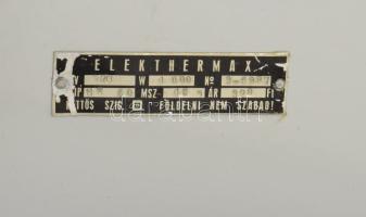 Elekthermax vintage hősugárzó, kábelével, 38x32 cm