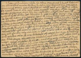 1942 12f díjjegyes levelezőlap azonos címletű Templom 12f díjkiegészítéssel, "FÜLEK-ROZSNYÓ / 9...