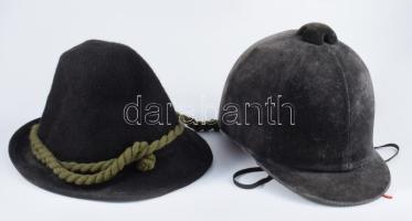 Régebbi vadászkalap és lovaglókalap