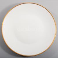 Rosenthal vékonyporcelán 6 darabos süteményes tányér készlet, jelzett, hibátlan, d: 19 cm