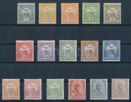 1909 Turul sor 35f nélkül (95.500) (16f, 20f rozsda / stain)