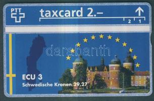 Németország 1994 ECU-Svédország 2 egységes használatlan telefonkártya