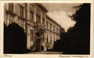 1932 Mernye (Somogy), Kegyesrendi kormányzói ház. Hangya szövetkezet kiadása (EB)