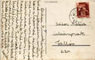 1944 Mesterháza (Vas), Mesterházy kastély, kert részlet. photo (EK)