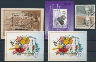 1992-1993 4 db MINTA blokk + 2 db MINTA bélyeg