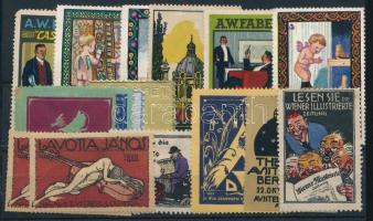 Magyar és külföldi levélzáró tétel berakólapon