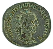 Római Birodalom 249 / Traianus Decius / Róma / Antoninianus Ag (4,34g) T:XF Roman Empire 249 / Trajan Decius / Rome / Antoninianus Ag "IMP TRAIANVS DECIVS AVG / DACIA" Dacia standing left, holding draco standard (4,34g) C:XF RIC IV 2b, Seaby RSC IV 13