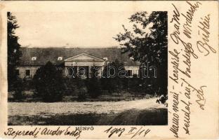 1908 Ménfő, Ménfőcsanak (Győr); Bezerédj kastély (Rb)