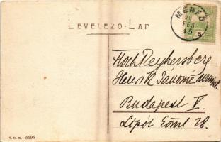 1908 Ménfő, Ménfőcsanak (Győr); Bezerédj kastély (Rb)