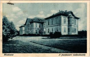 Mindszent, A pusztaszeri vadászkastély (Pallavicini kastély). Horváth Antal kiadása (Rb)