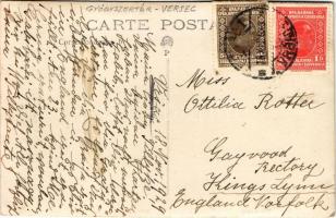 1929 Versec, Werschetz, Vrsac; Apoteka / Apotheke / gyógyszertár, üzletek / pharmacy, shops. photo (...