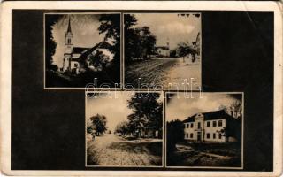 Mozsgó (Szigetvár), templom, utca (fa)