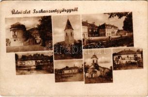 1948 Iszkaszentgyörgy, Amadé-Bajzáth-Pappenheim kastély, részletek (EB)