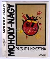 Passuth Krisztina: Moholy-Nagy. Bp., 1982, Corvina, 430 p. Moholy-Nagy műveinek reprodukcióival gazdagon illusztrált. Kiadói egészvászon kötésben, kiadói papír védőborítóval.