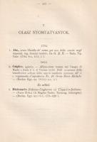 A Magyar Királyi Egyetemi Nyomda termékeinek czímjegyzéke 1777-1877. A Magy. Országos Könyvészeti Ki...