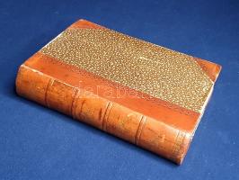 A régi magyar költészet remekei. A legrégibb időktől Kisfaludy Károlyig. Az általános és iskolai irodalmi műveltség előmozdítása czéljából szerkesztette és a régi magyar irodalom történetével ellátta Endrei Zalán. Budapest, 1903. Beer E. és Társa ny. 398 + [2] p. Egyetlen kiadás. Endrei Zalán született Ehmann Ödön (1870-1933) irodalomtörténész, műfordító, ismeretterjesztő író, irodalmi antológiák szerkesztője. A nagyközönség számára összeállított régi magyar irodalmi szöveggyűjteménye a Halotti beszédtől Berzsenyi Dánielig tartó korszak nevezetesebb szövegeit adja közre, bőven válogatva a kuruc kori és későbbi népköltészet darabjaiból is. A függelékben rövid életrajzi összefoglalások. Aranyozott gerincű, vaknyomásos korabeli félbőr kötésben, felül aranyozott lapszélekkel. Jó példány.