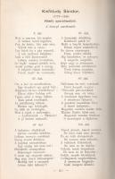 A régi magyar költészet remekei. A legrégibb időktől Kisfaludy Károlyig. Az általános és iskolai iro...