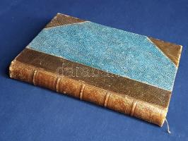 Halévy, Ludovic:  L'abbé Constantin. Illustré par madame Madeleine Lemaire. Paris, 1888. Calmann Lévy - Imprimerie Boussod, Valadon et Cie. 215 + [3] p. + 18 t. (hártyapapírral védett). Oldalszámozáson belül gazdagon illusztrált, bibliofil kiadás. Kolofon: 'Cette édition de L'abbé Constatin a été imprimée sur le Papier des Manufactures de Marais avec les Encres de Lorilleux et les planches ont été gravées et tirées a Asnieres-sur-Seine par Bousson, Valadon & Cie". Ludovic Halévy (1834-1908) francia író, drámaíró, dramaturg, Jacques Offenbach operettszerző állandó librettó-írója. Dramaturgiai munkássága mellett szerzőnk néhány regényt is jegyez, így a félreértéseken alapuló, szerelmi és bűnügyi tematikával is bíró érzelmes regényt, a L'abbé Constantin-t. Az 1882-ben napvilágot látott regényt 1887-ben színpadra is alkalmazták, 1916-tól pedig három némafilmes változat is készült belőle. Díszesen aranyozott korabeli félbőr kötésben, felül aranyozott festésű lapszélekkel, enyhén kopott kötéstáblákkal. Jó példány.