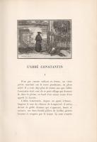 Halévy, Ludovic: 
L'abbé Constantin. Illustré par madame Madeleine Lemaire.
Paris, 1888. Calm...