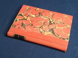 Petrarca, [Francesco]:  Petrarca összes szerelmi szonettjei. Fordította és magyarázatokkal ellátta Radó Antal. Budapest, (1886). Franklin-Társulat Magyar Irodalmi Intézet és Könyvnyomda. 297 + [1] p. Első magyar kiadás. Radó Antal (1862-1944) italianista, irodalomtörténész, műfordító. Teljességre törekvő Petrarca-fordítása az első a magyar fordítások sorában. (Olcsó könyvtár.) Korabeli félvászon kötésben, az aranyozott címfelirat a gerincen fekete címkén, felül vörös festésű lapszélekkel. Jó példány.