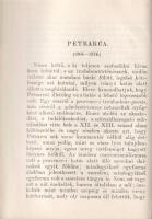Petrarca, [Francesco]: 
Petrarca összes szerelmi szonettjei. Fordította és magyarázatokkal ellátta ...