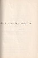 Petrarca, [Francesco]: 
Petrarca összes szerelmi szonettjei. Fordította és magyarázatokkal ellátta ...