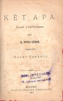 Hét dráma a Nemzeti Színház könyvtárából (1875-1879). [Hét mű egybekötve.]
1. Verne, [Jules] Gyula ...