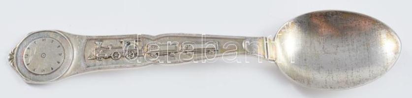 Ezüst (Ag) kanál, jelzett, nettó 25,2g