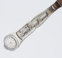 Ezüst (Ag) kanál, jelzett, nettó 25,2g